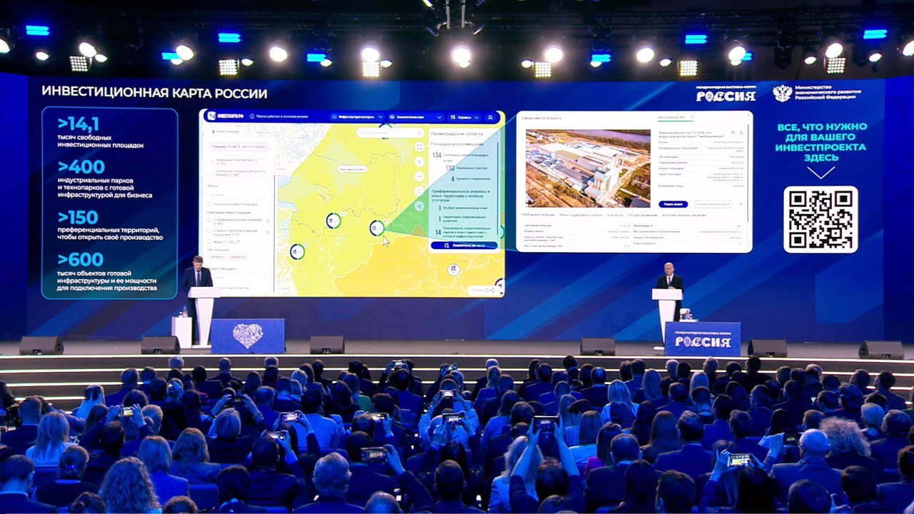 Инвестиционные площадки Ярославской области представлены на платформе Минэкономразвития РФ