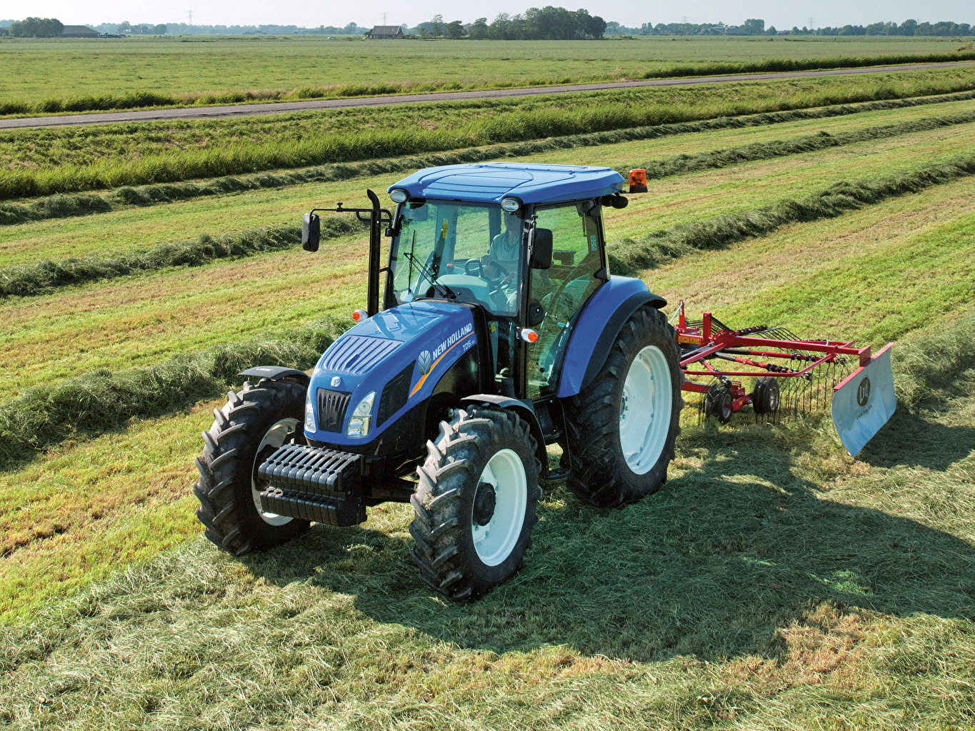 Production of agricultural tractors