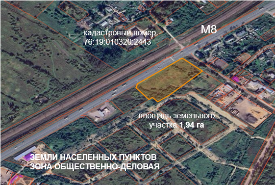 Construction of a roadblock with the necessary infrastructure on the federal track M-8