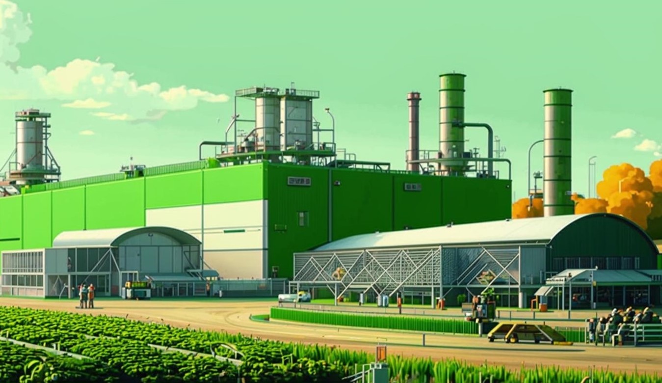 Construction of a potato refinery