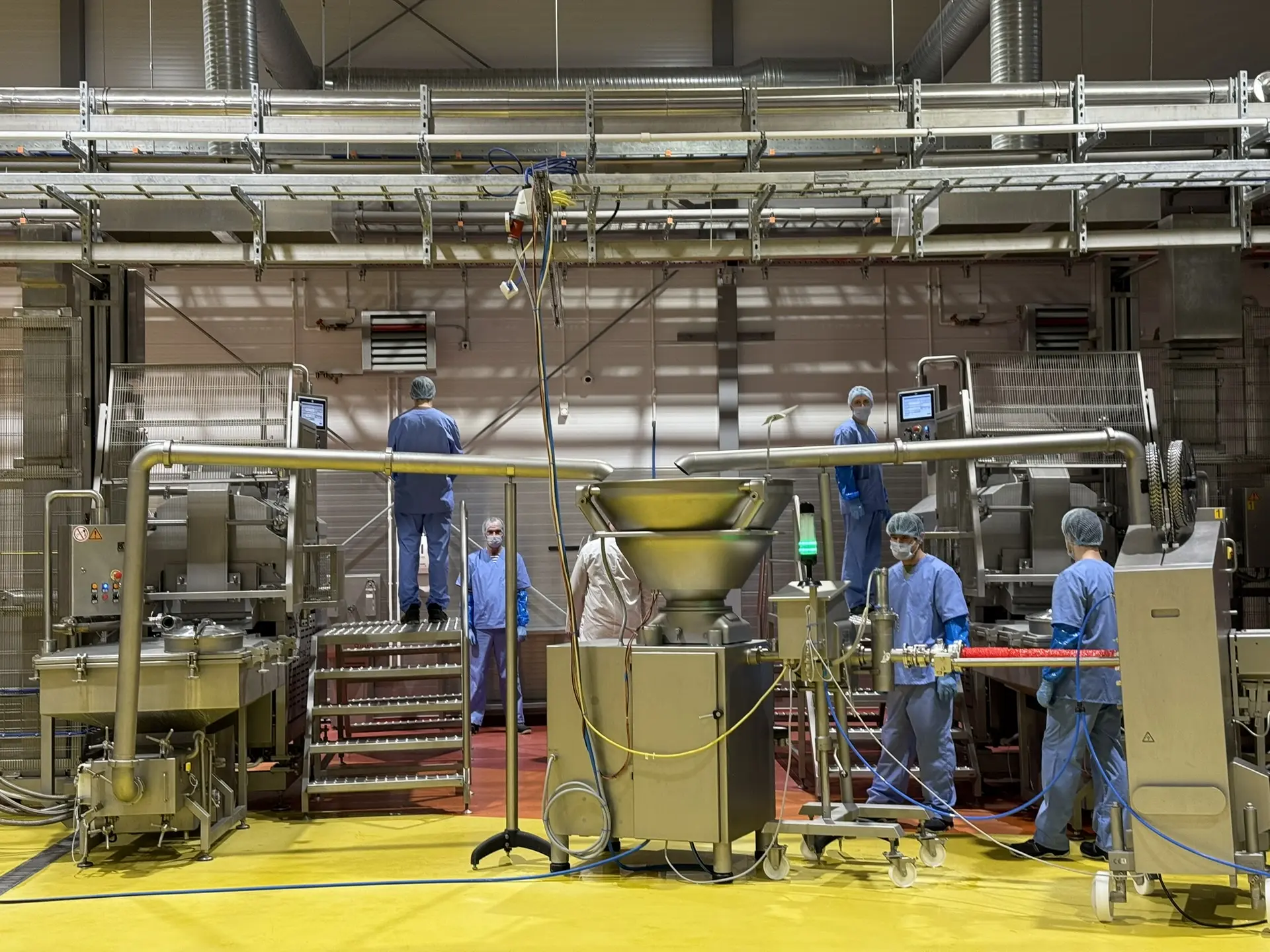 Construction of new plants and acquisition of process equipment for the production of Pasta Filata raw materials